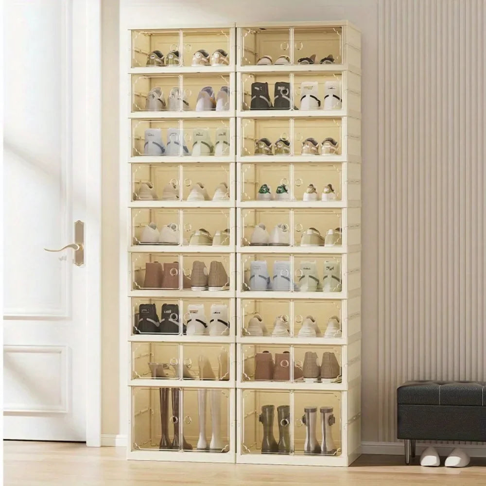 Portable Folding Shoe Rack