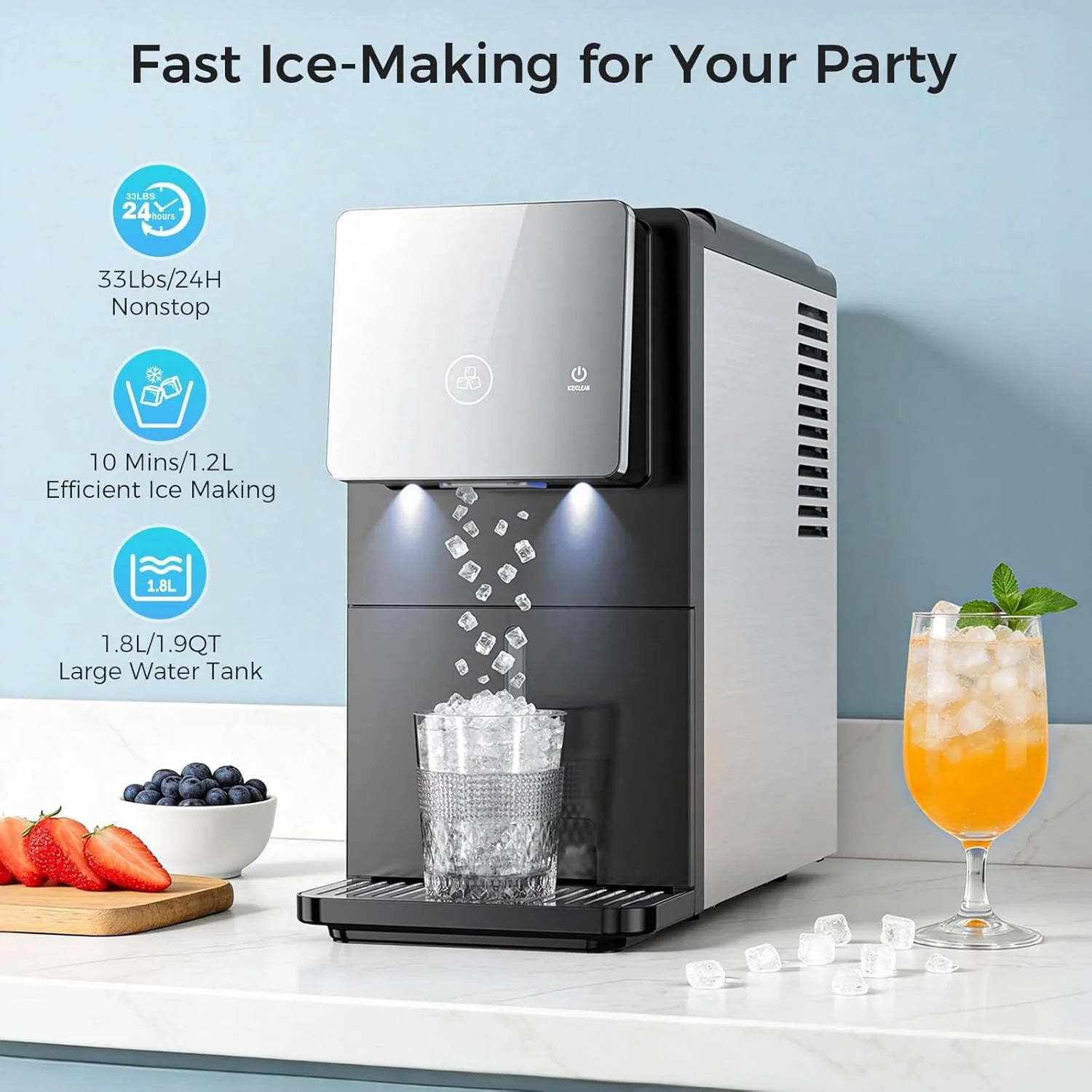 Countertop Nugget Ice Maker